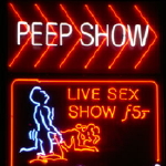 amsterdam red light district peep show