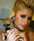 Paris Hilton and Tinkerbell