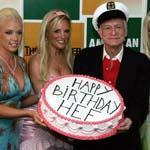 Playboy Hugh Hefner turns 80 in Cannes
